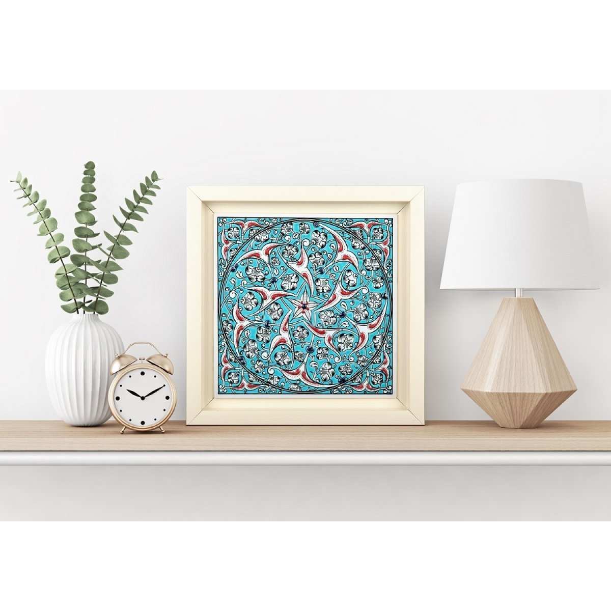 Kütahya Çini 20*20 Cm Karo Dç063 - 4390000001289