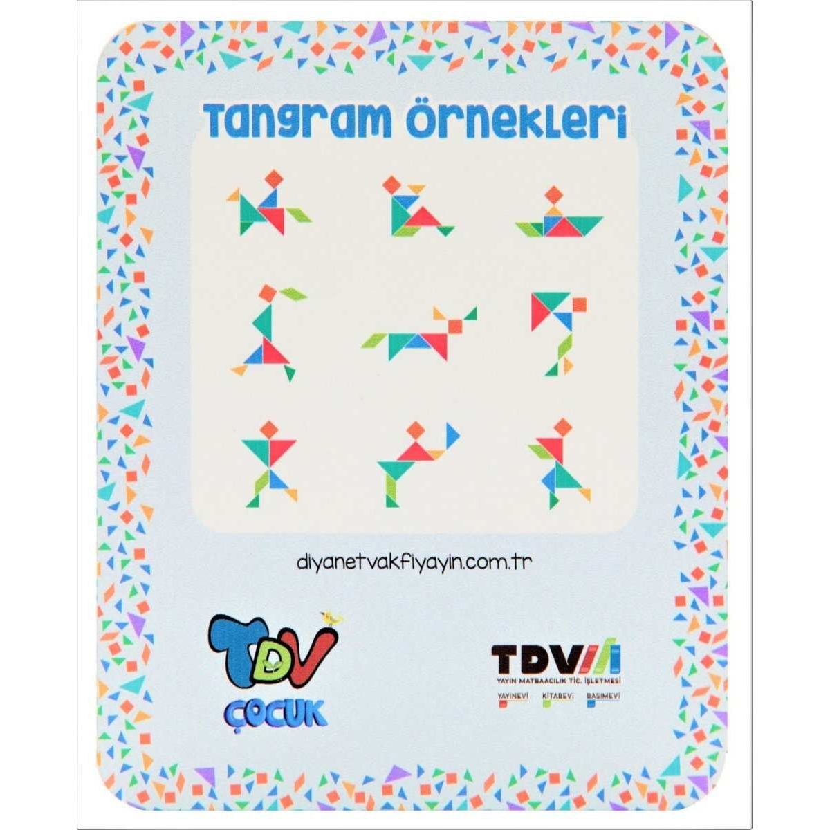Ahşap Tangram Eğitici Materyal - 8380000000294