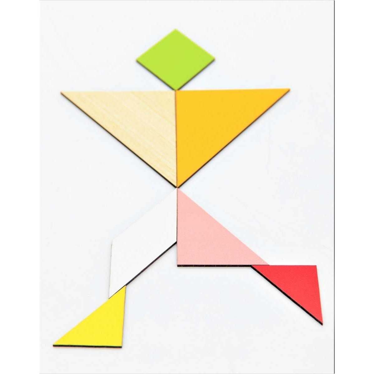 Ahşap Tangram Eğitici Materyal - 8380000000294