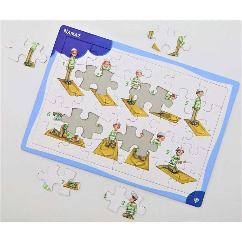 4 - 6 Yaş Namaz Öğreniyorum Erkek 30 Parça Puzzle - 8380000000295