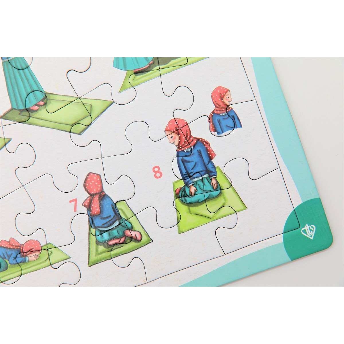 4 - 6 Yaş Namaz Öğreniyorum Kız 30 Parça Puzzle - 8380000000296
