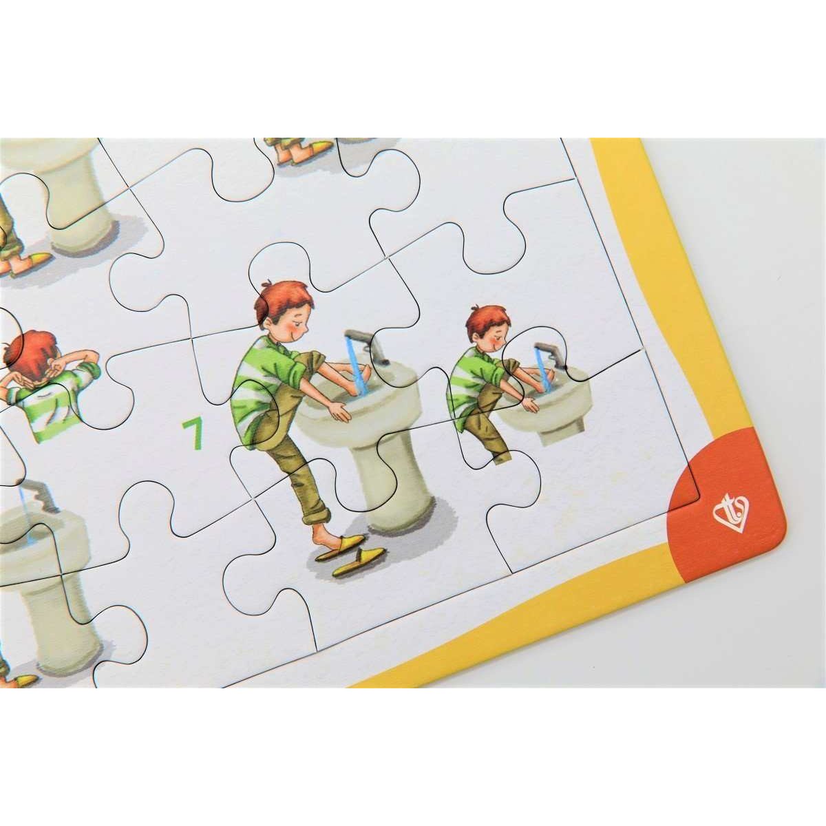 4 - 6 Yaş Abdest Öğreniyorum Erkek 30 Parça Puzzle - 8380000000297