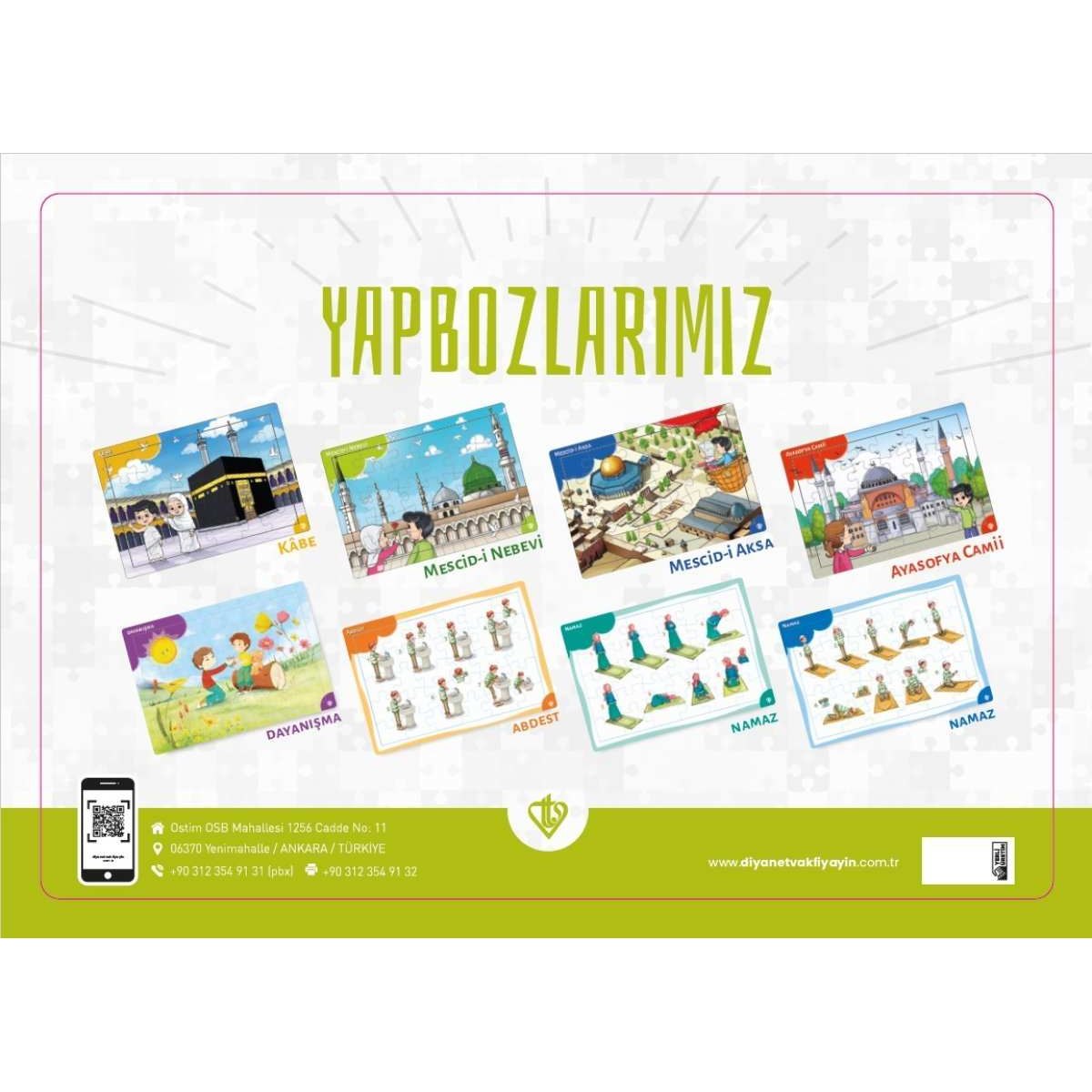 4 - 6 Yaş Elif Ba 30 Parça Puzzle - 8380000000322