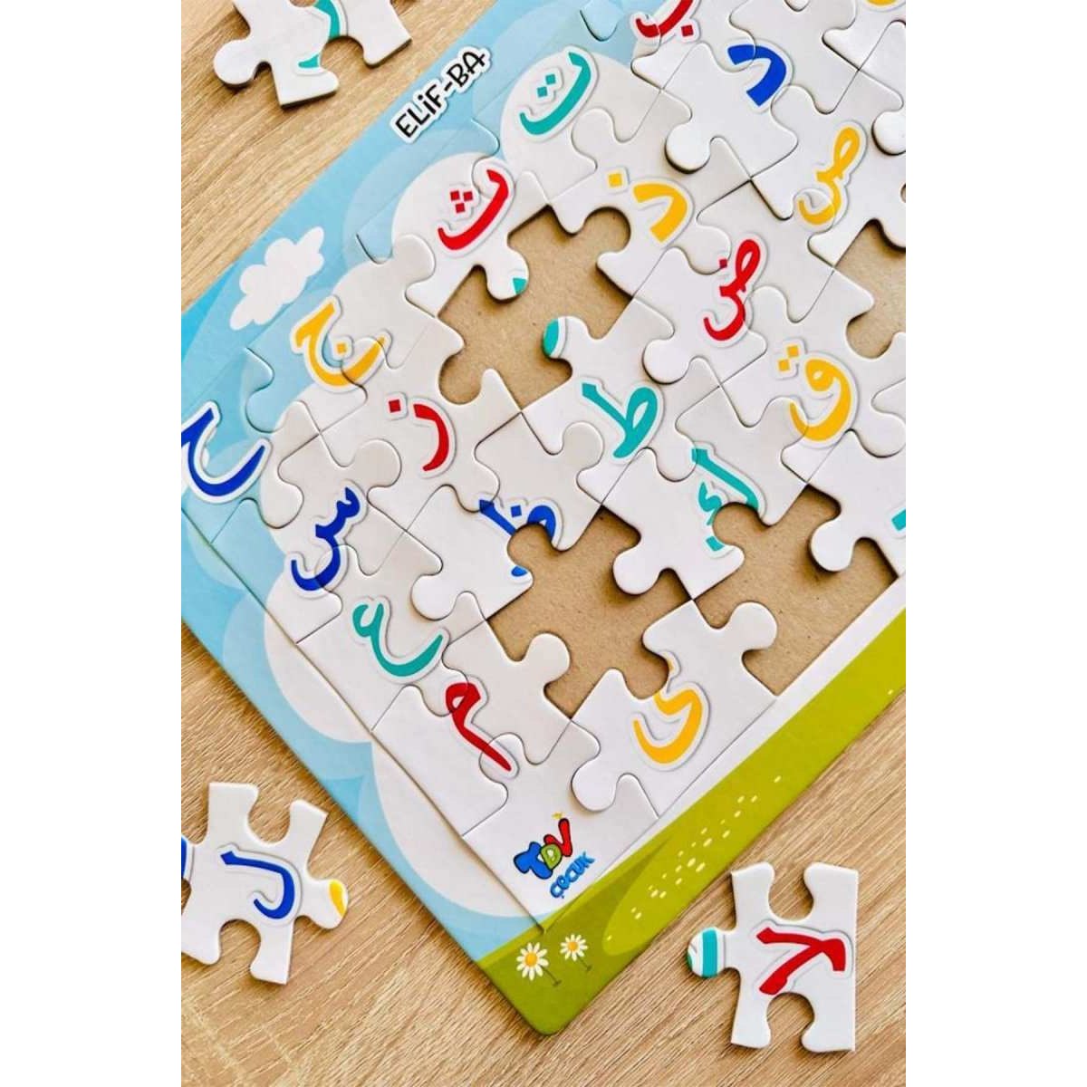 4 - 6 Yaş Elif Ba 30 Parça Puzzle - 8380000000322