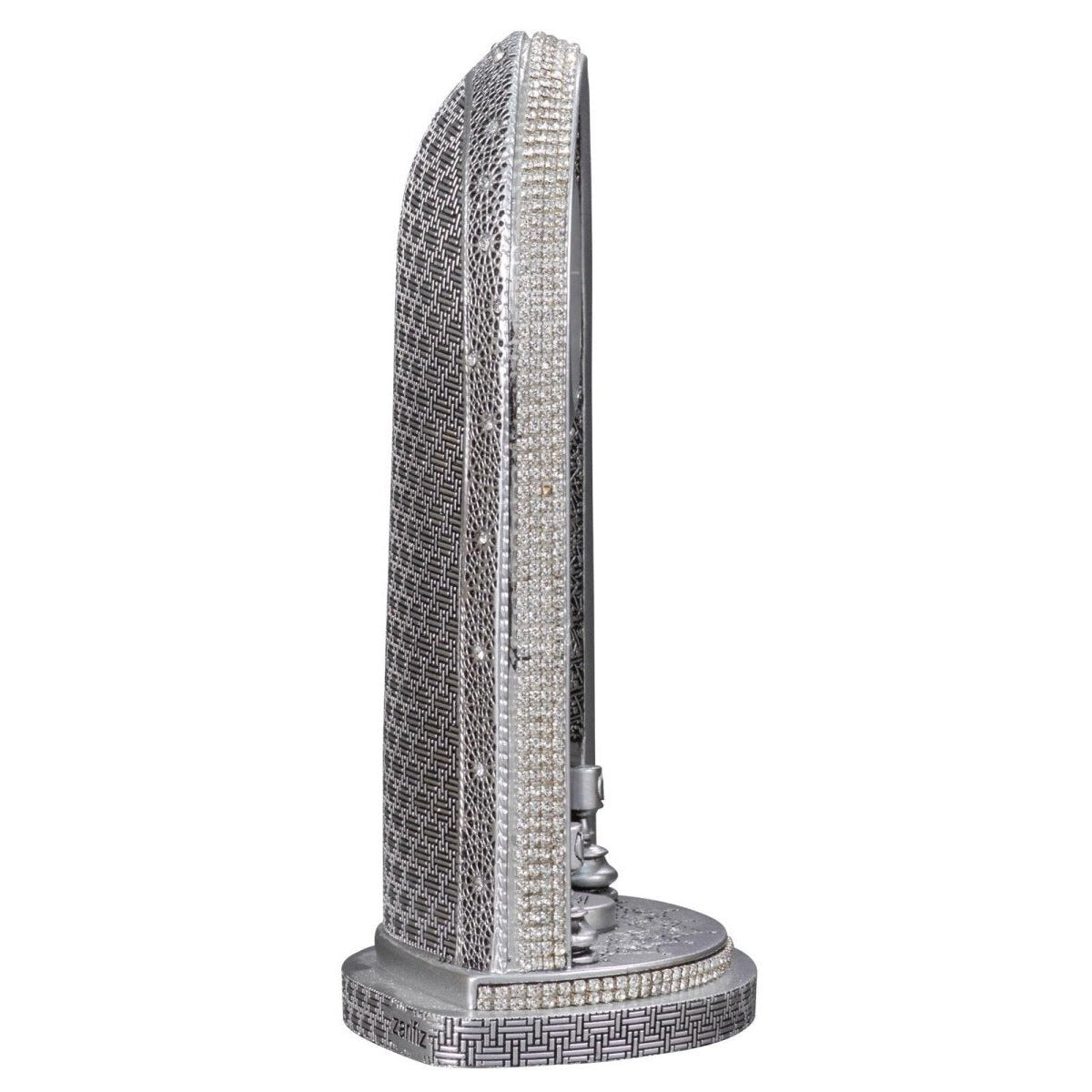 Biblo Nakkas Saatli Mihrap Boytu Orta Boy | Gümüs Sari NKBY - 331 - 3G1 3S1) - 8682878591488