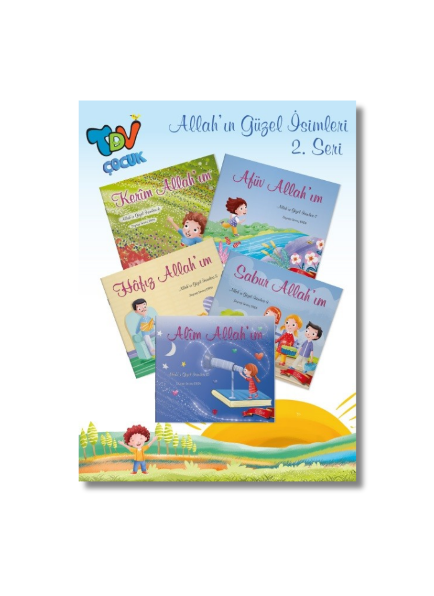 Allahın Güzel İsimleri 2. Seri 5 Kitap Takım