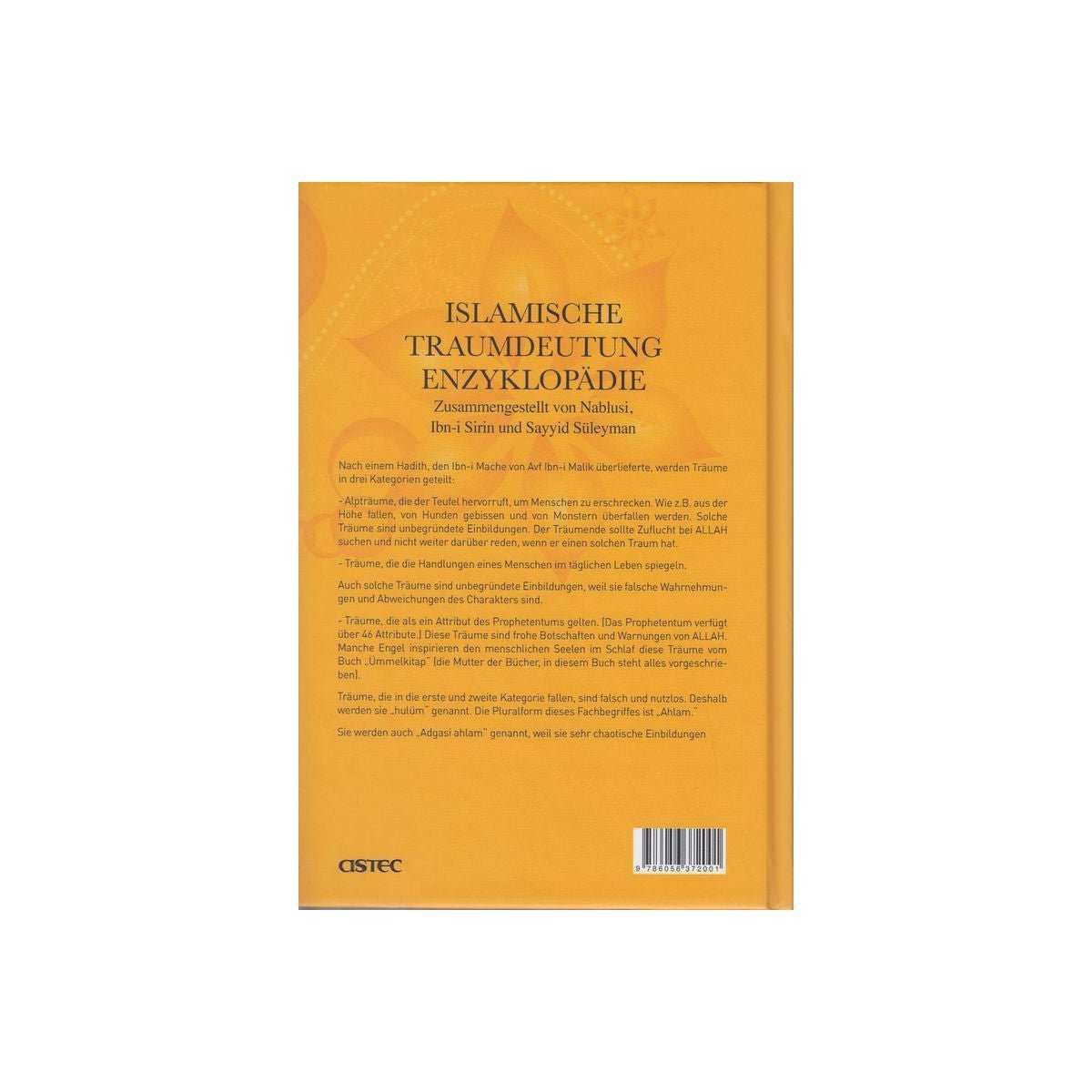 Islamische Traumdeutung Enzyklopädie - 9786056372001