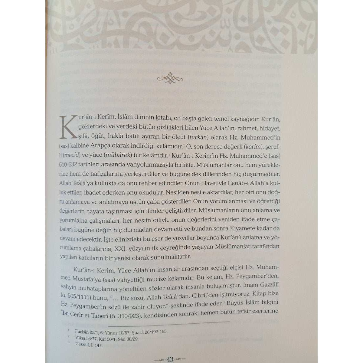 Hayat Rehberi Kuran Konulu Tefsir 5 Cilt Orta Boy - 9786254351273