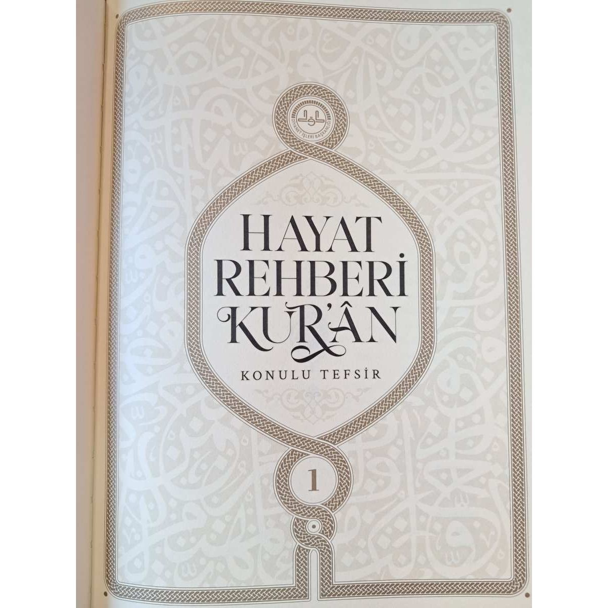Hayat Rehberi Kuran Konulu Tefsir 5 Cilt Orta Boy - 9786254351273