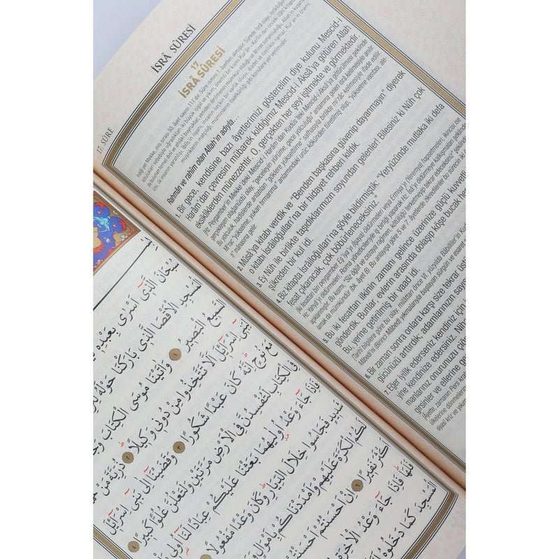 Kuran Yolu Meali Tam Sayfa Orta Boy Bilgisayar Hatlı - 9789751969989