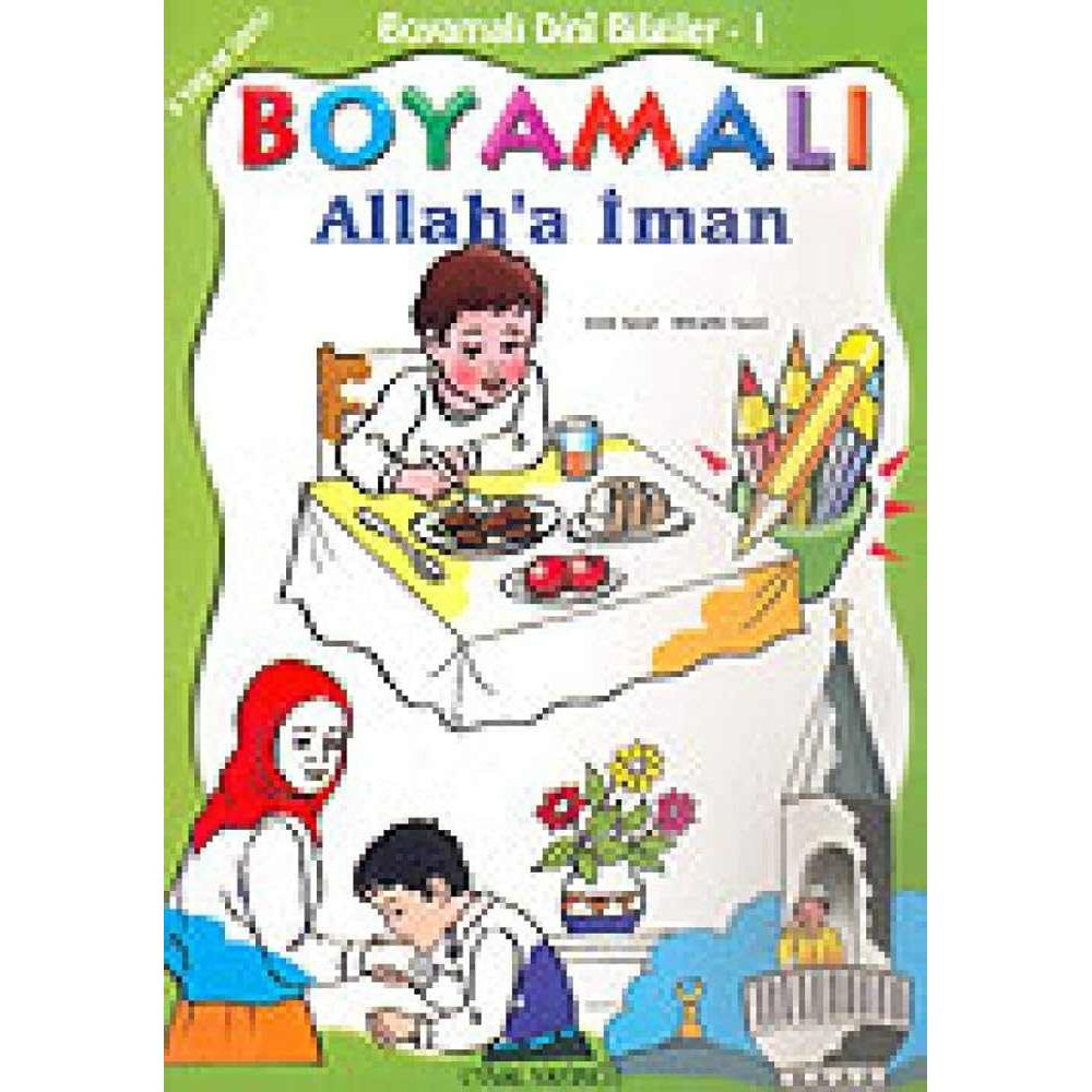 Boyamali Dini Bilgiler 1 Allaha Iman - 9789752620421