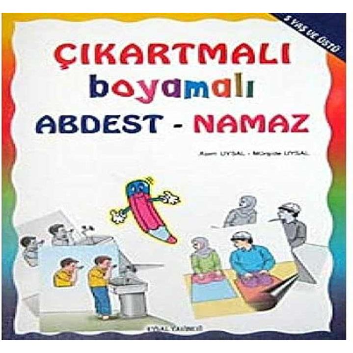 Cikartmali Boyamali Abdes - Namaz 5Yas ve Üstü - 9789752621718