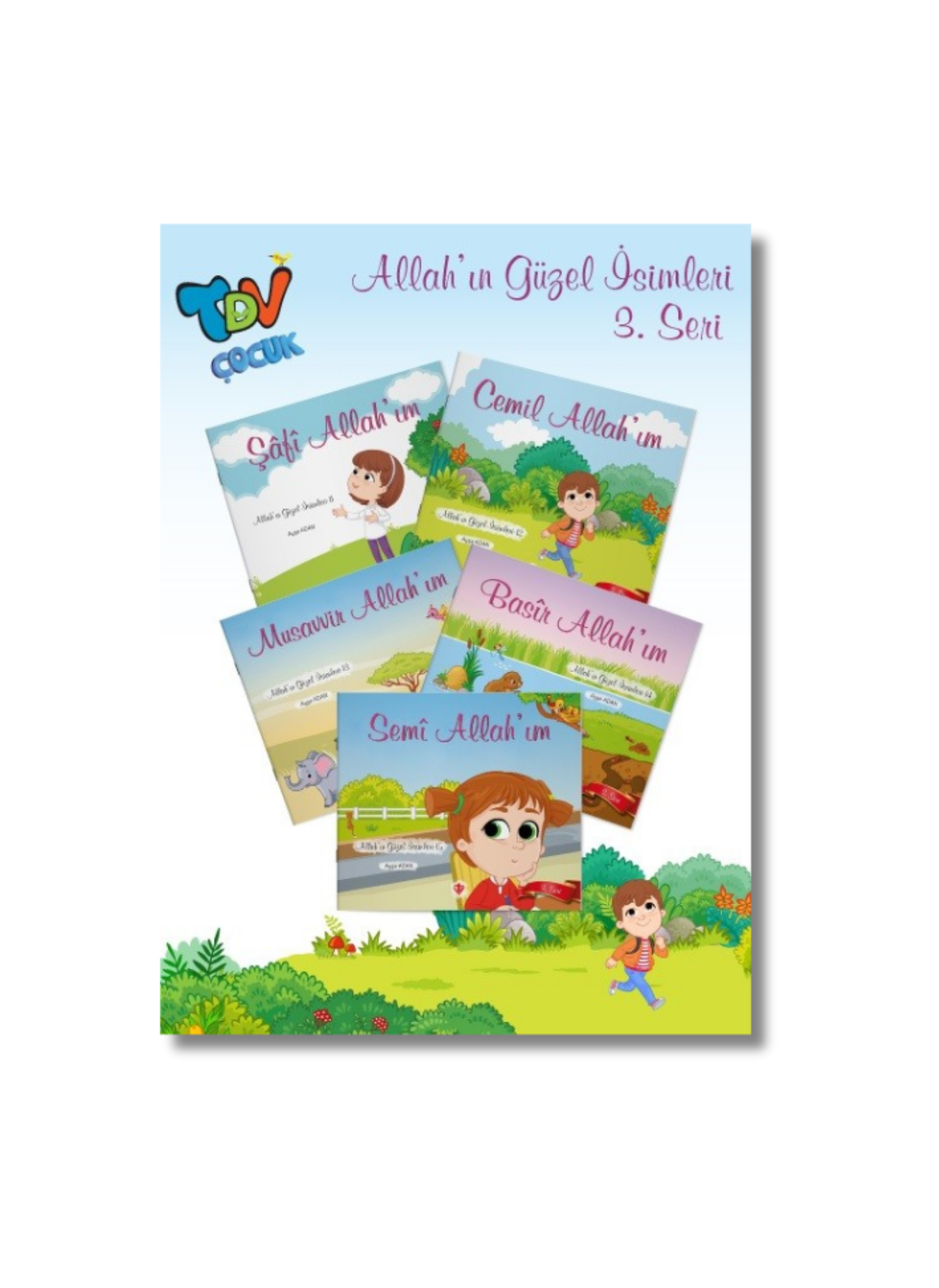 Allahın Güzel İsimleri 3. Seri 5 Kitap Takım