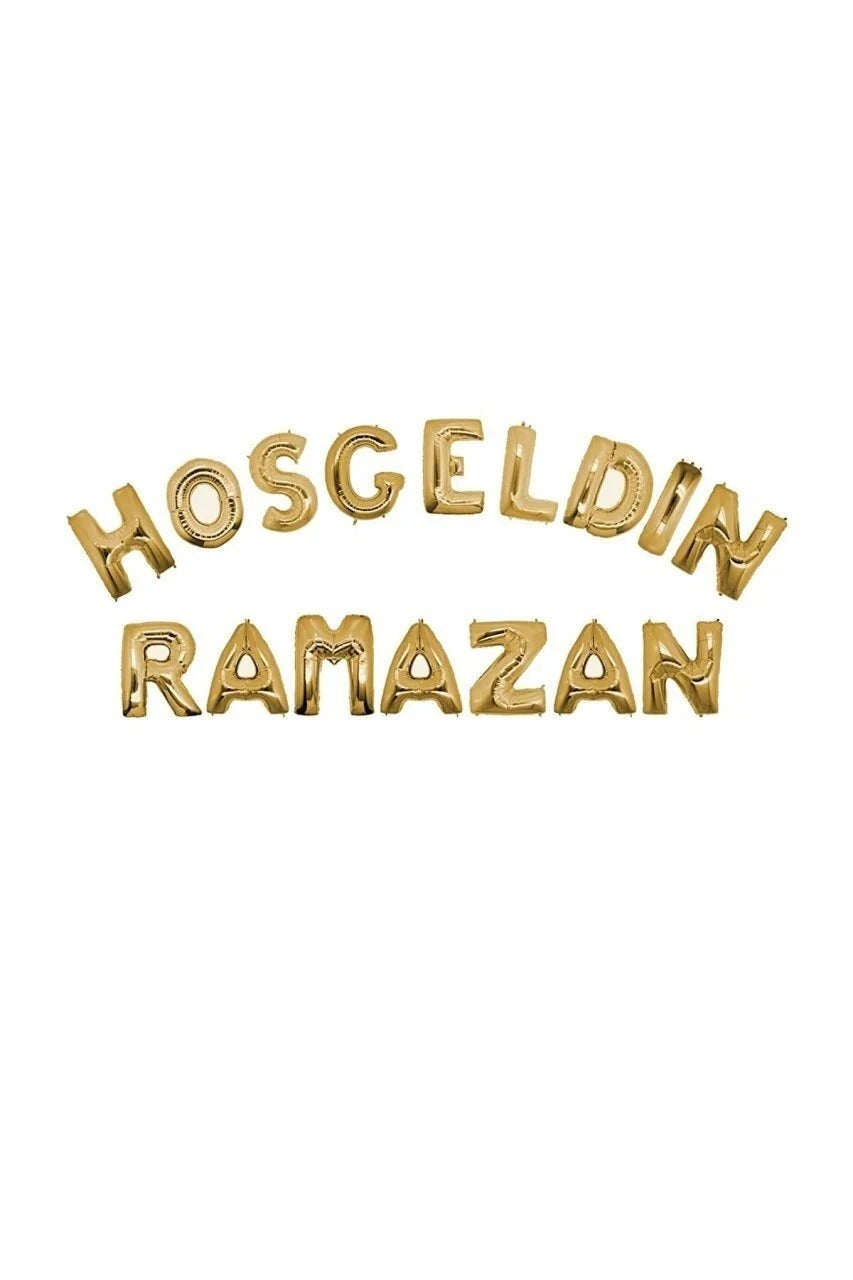 Folyo Balon Hoşgeldin Ramazan 40 cm Set