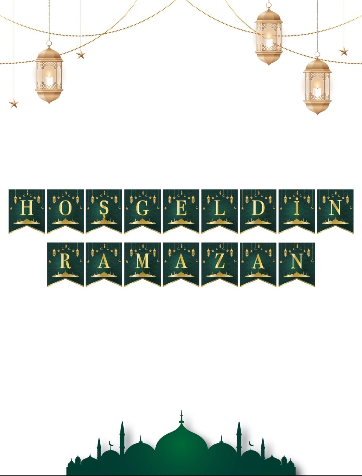 Hoşgeldin Ramazan Banner