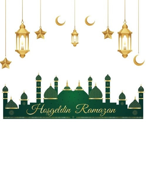 Hoşgeldin Ramazan Kağıt Afiş