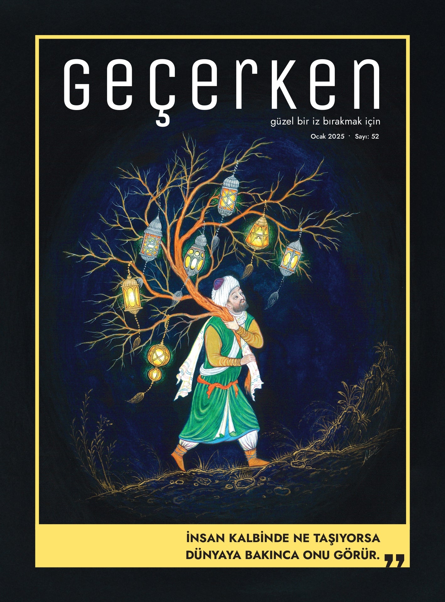 DİB Gecerken Dergi Elden Teslim