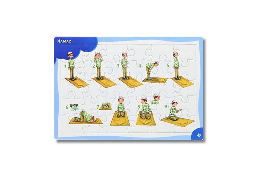 4-6 Yaş Namaz Öğreniyorum Erkek 30 Parça Puzzle
