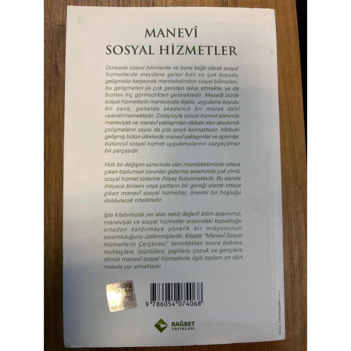 Manevî Sosyal Hizmetler -