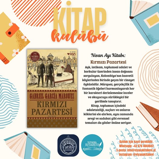 Viyana Kitabevi Kitap Kulübü - Nisan Ayı Buluşması