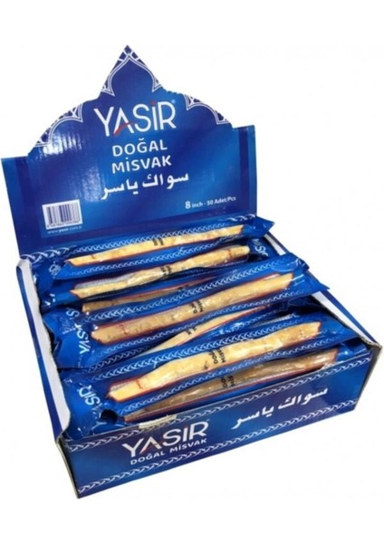 Vakumlu Paket Yaş Misvak Doğal Diş Fırçası Misvak