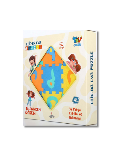 Elif Ba Eva Puzzle 36 Parça