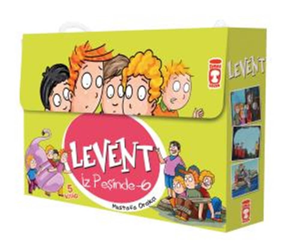 Levent Iz Pesinde 6 Set (5 Kitap) cover image