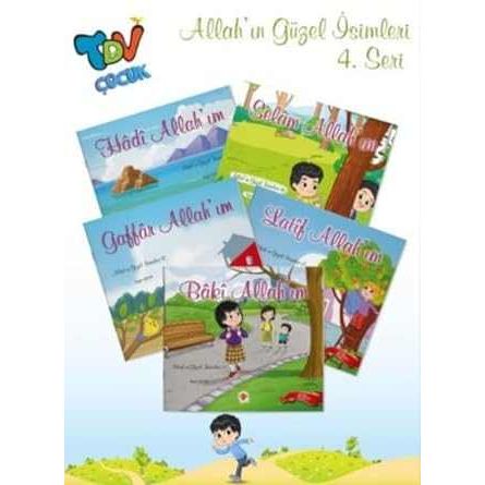 Allahın Güzel İsimleri 4 Seri 5 Kitap Takım - 9786257581189