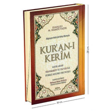 Kurani Kerim Rahle Boy Satir Arasi Transkrip ve Tecvid ile Türkce kelime Okunusu - 9789944199704