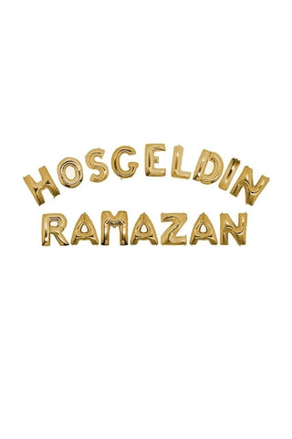 Folyo Balon Hoşgeldin Ramazan 40 cm Set