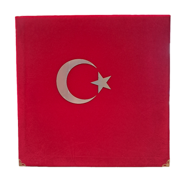 Bayrak Kur'an-ı Kerim Plaket Büyük Boy