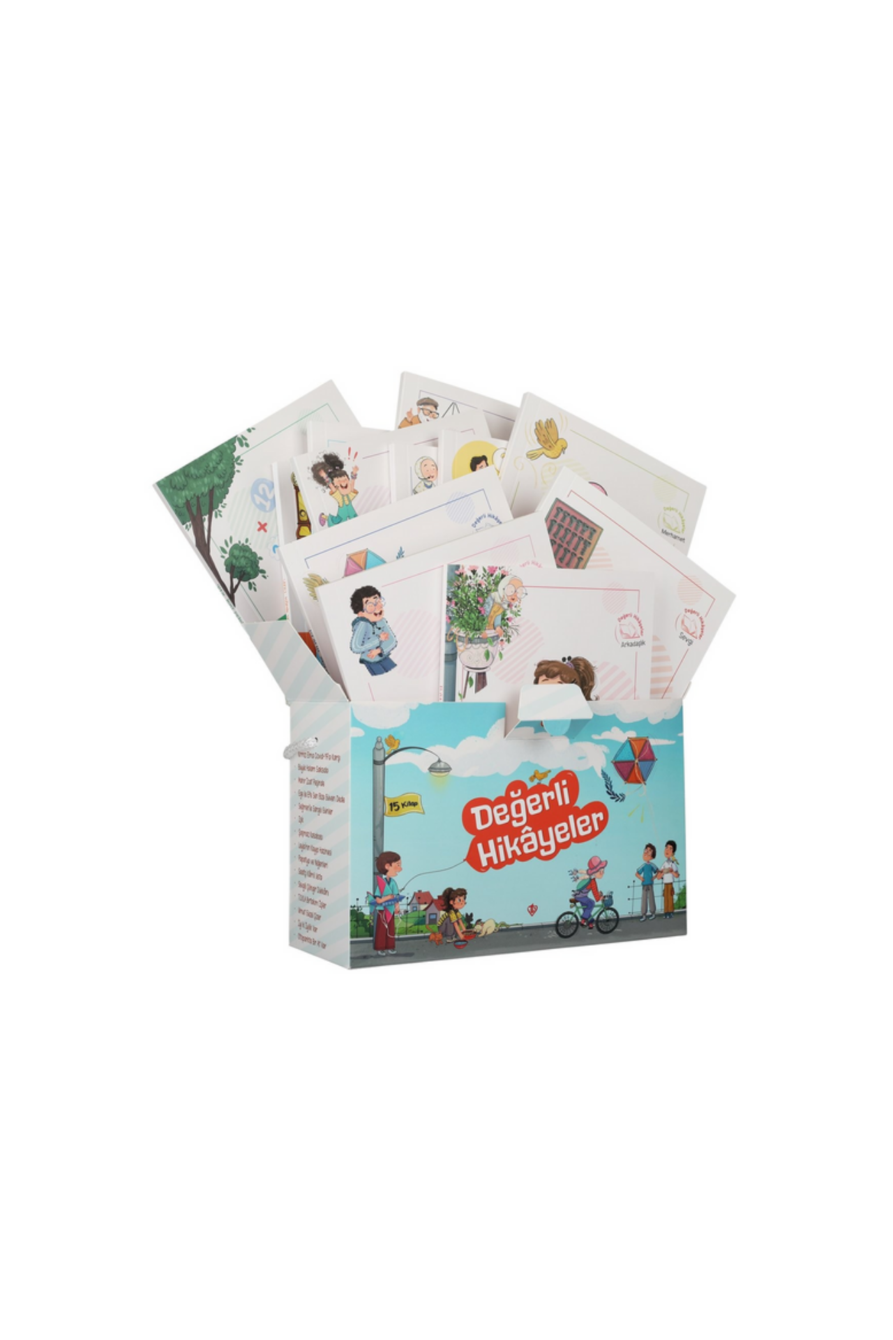 Değerli Hikayeler 15 Kitap Set Kutulu
