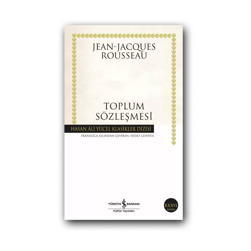 Toplum Sözleşmesi, Rousseau