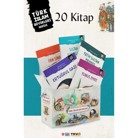 Türk İslam Büyükleri Serisi 20 Kitap Set